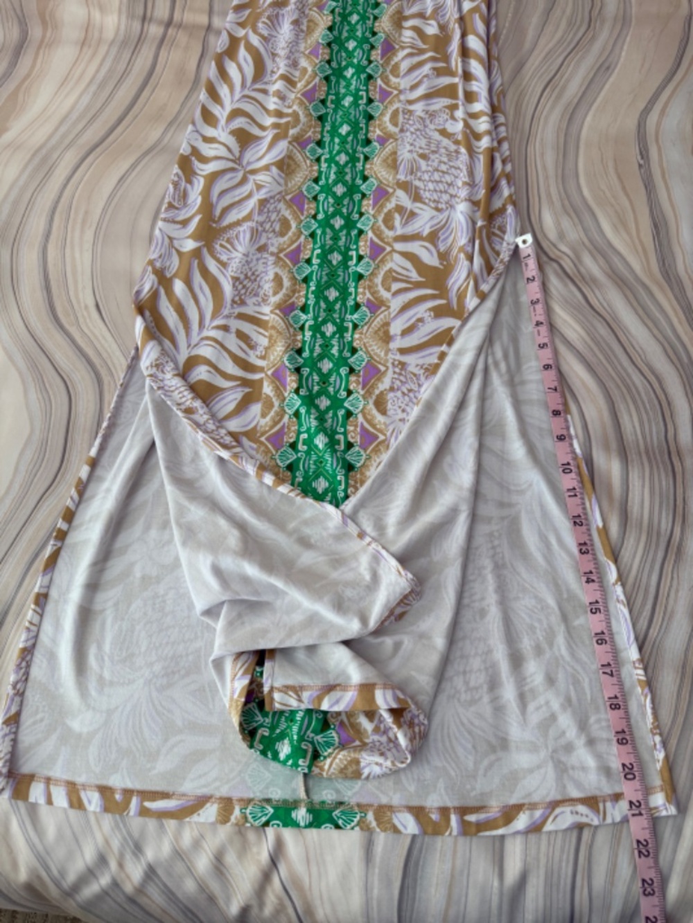 NEW! Lilly Pulitzer Floralie Maxi Dress Multi Bon Vivants Print Size 0 - $228 - Picture 16 of 16